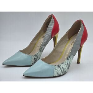 Rock & Republic Women’s Size 8 Multicolor Pointed Toe High Heel Pumps